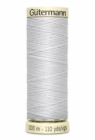 Gutermann Silver Sew-all Polyester All Purpose Thread 100m/110yds