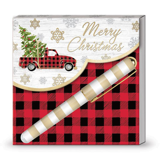 Matchbook Pad w/Pen Tree Truck 50267 Lady Jayne#1