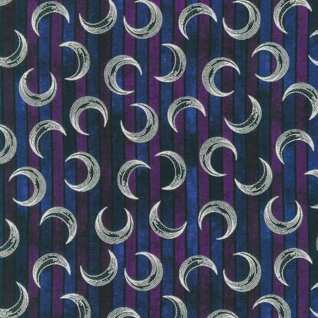 Mystic Moon Stripes Midnight Purple