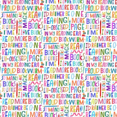 Books Are Magic || I Love Books || White