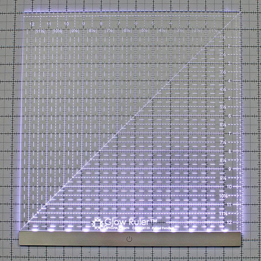 Glow Ruler 12.5" Carolina Moore