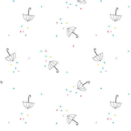 Lower The Volume || White || Umbrellas