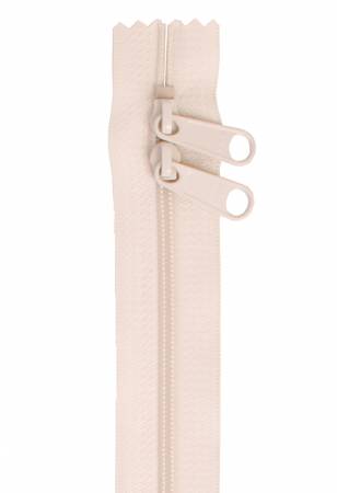 30" Zipper For Handbag Double Slide - Ivory