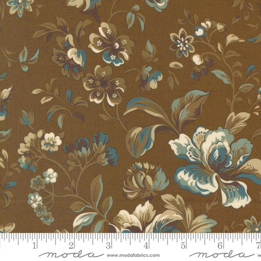 Lydias Lace Cocoa Elegant Florals