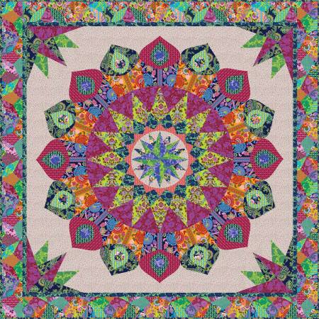 Sweet Talk || Robin Ruth || Compass Confection || 77" X 77" Quilt Kit