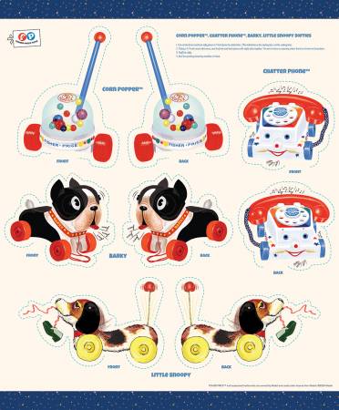 Pop 'n Play 36in x 43in Fisher-Price Softie Panel