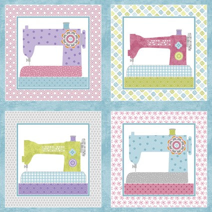 Stitch Garden Multi Machines Panel 24" x 44"