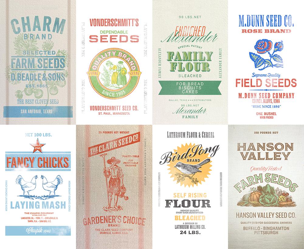 Farm And Garden Milk 36" x 42" Panel