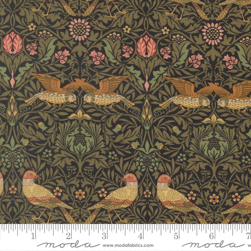 Morris Muse || Damask Birds || Ebony