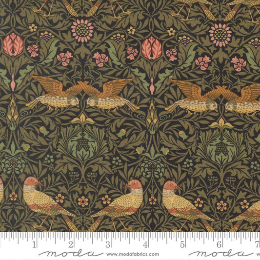 Morris Muse || Damask Birds || Ebony