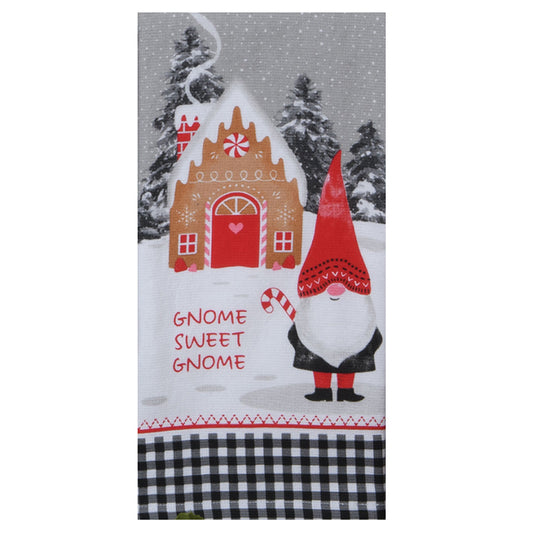 Terry Towel Gnome Sweet Gnome