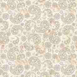 1776 || PAISLEY & STARS || Cream