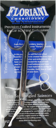 Floriani Trim Safe Angled Scissors