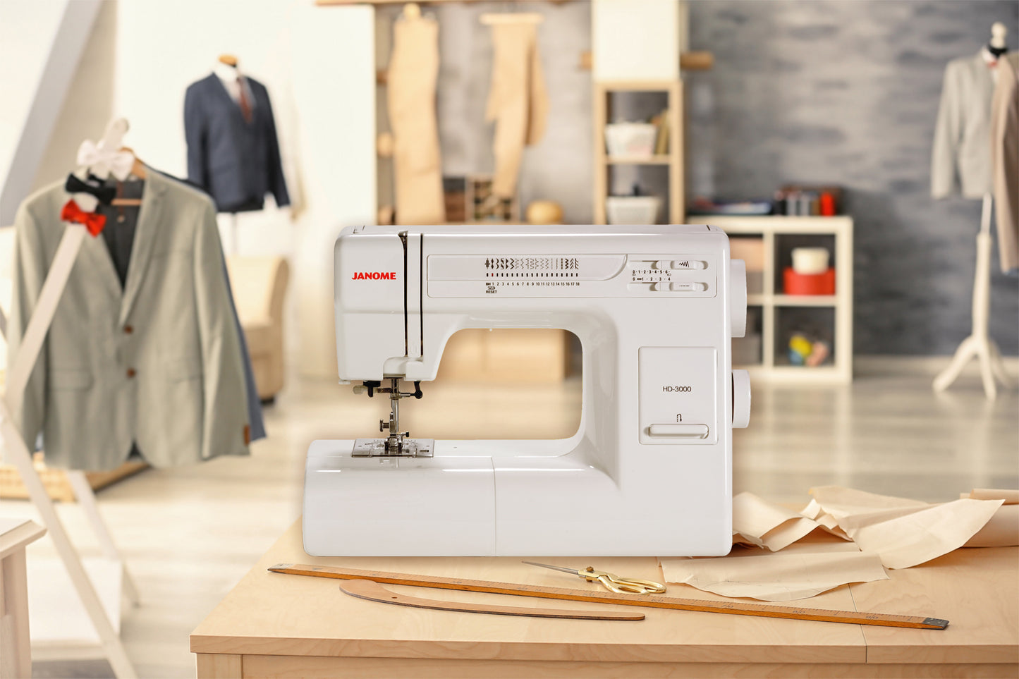 Janome HD3000 (Heavy Duty)