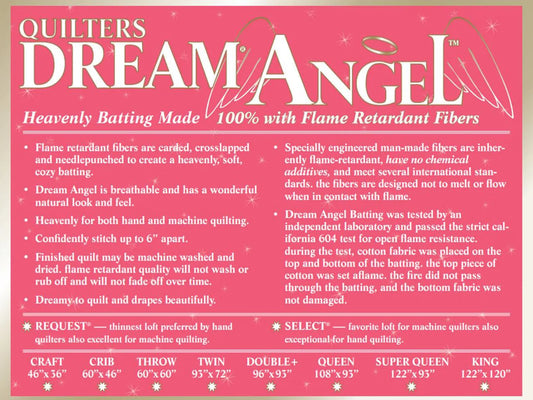 QD Twin Angel Select Flame Retardant Batting