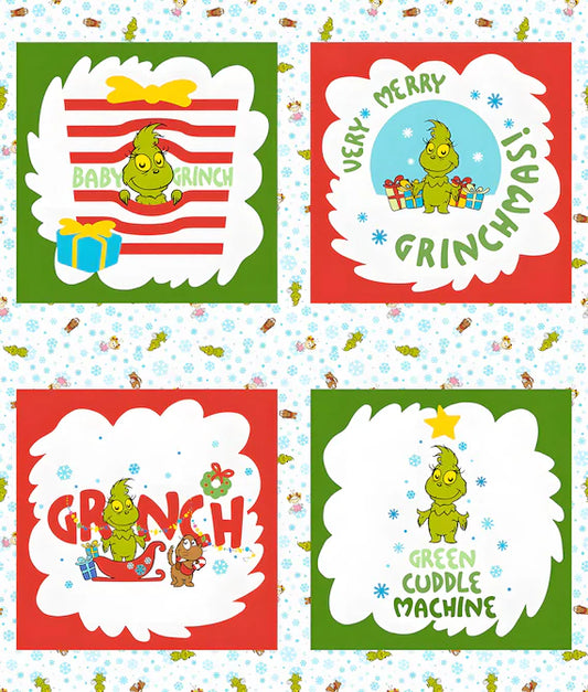 Little Grinch || 36" x 44" Panel || Mullti