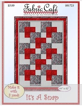 It's a Snap 3 Yard Quilt Pattern