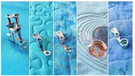 Babylock Free Motion Quilt Set of 4 Soles and Foot BL-FMQS