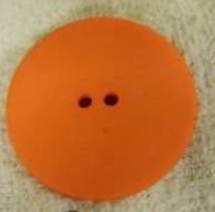 Button 3/4" Orange