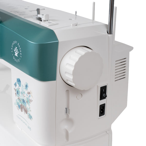 Janome Continental M6 Laundry Basket Quilts Edition Sewing Machine (With a FREE Laundry Basket Quilts Special Edition Trolley For a Limited Time!!)