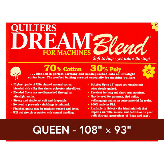 QD 30 yd 70/30 Queen Roll Natural