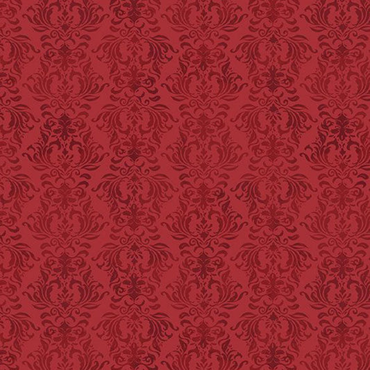 Cardinal Charm || Damask Red