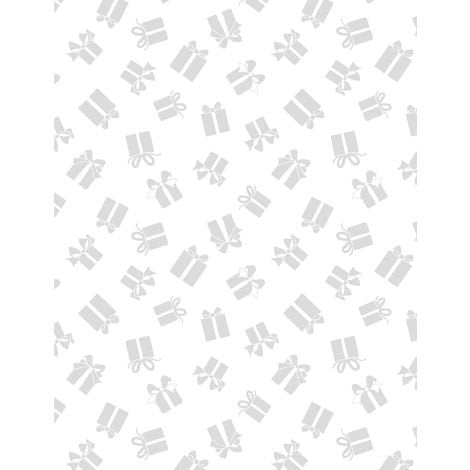 Presents Toss White on White