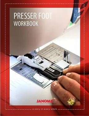 Janome Work Book - Presser Foot (With Binder)