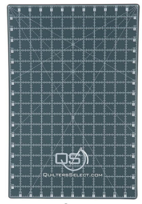Quilters Select Dual Sided Cutting Mat 12" X 18"
