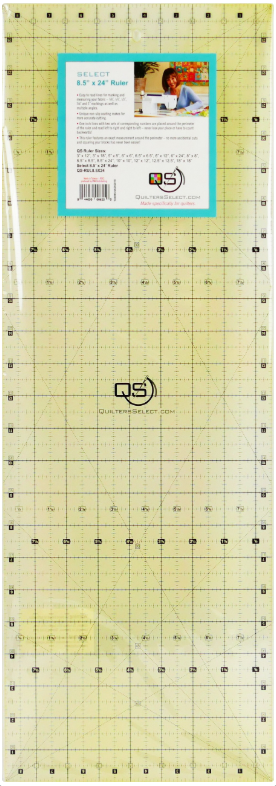 Quilters Select Ruler 8.5" x 24"