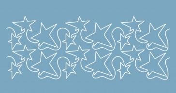 Quilt Pattern Board - Random Stars BLJ-PB8