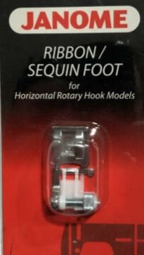 Janome Ribbon/Sequin Foot for Horizontal Rotary Hook Models 200332000