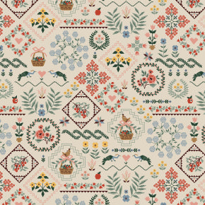 Home Sweet Home || Heritage Sampler || Linen