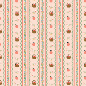 Home Sweet Home || Farmhouse Stripe || Pink
