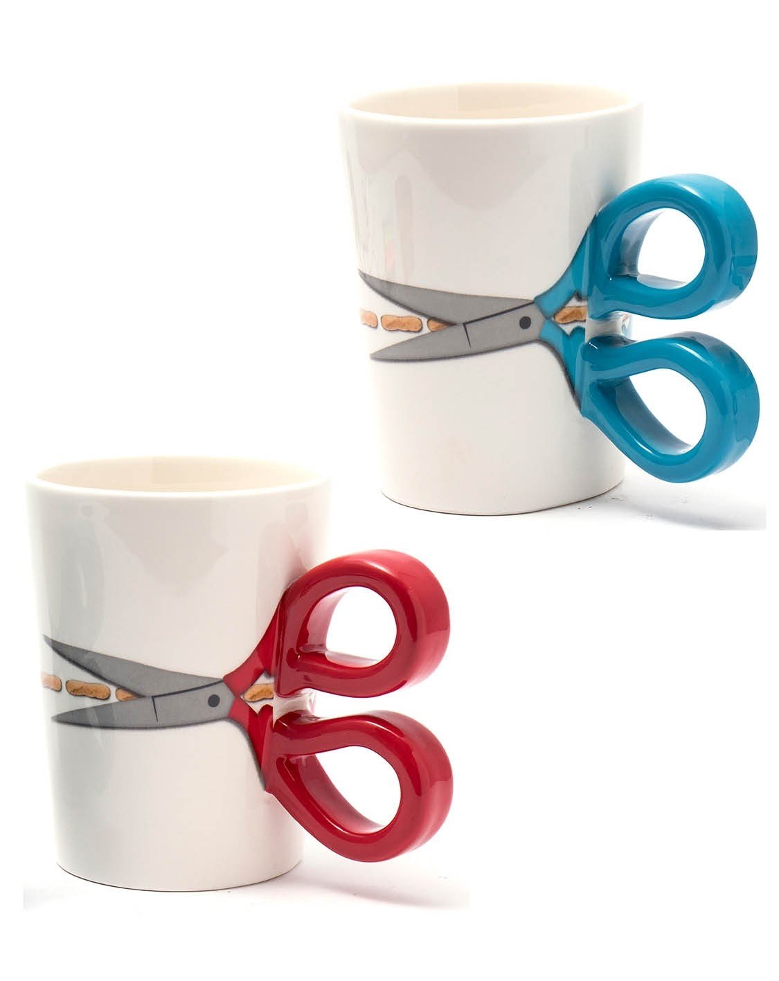 Sewing Scissor Mug (Blue or Red)