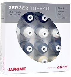 Janome Serger Thread Kit (16 pack)