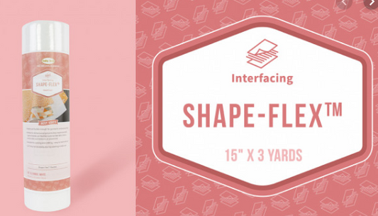 Babylock Shape Flex Interfacing 15" x 3 Yards BLFF1510