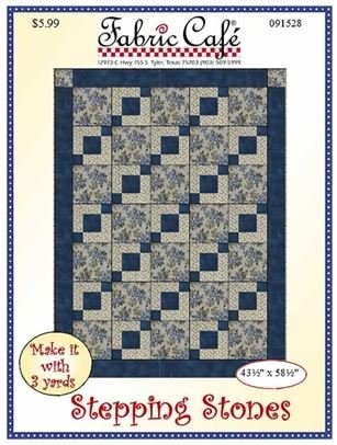 Stepping Stones 3 Yard Quilt Pattern