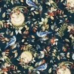 Blue Jay Song Teal Gold