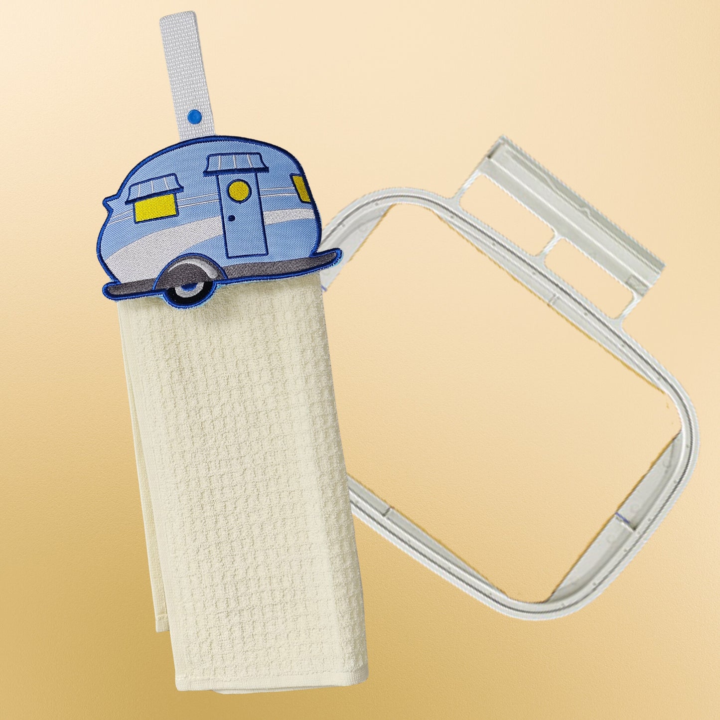 Class In the Hoop Embroidery: Towel Topper