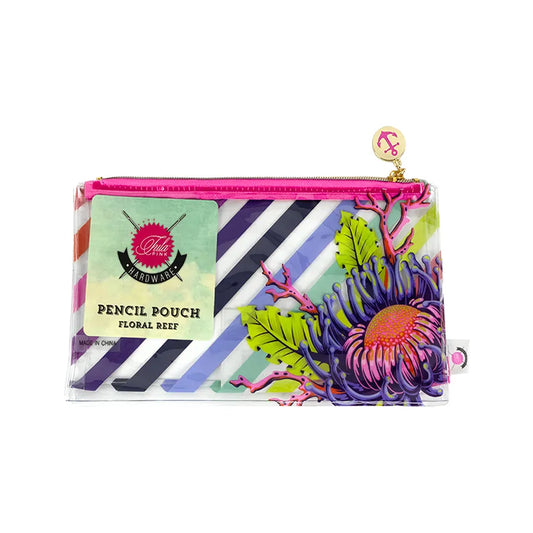 Tula Pink Floral Reef Pencil Pouch