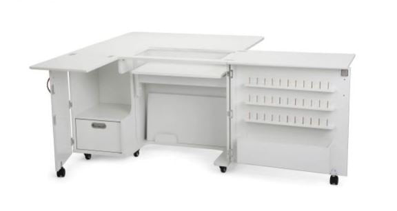 Kangaroo - Wallaby Hydraulic Lift - Cabinet Finish:Ash White